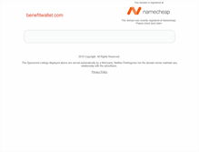 Tablet Screenshot of benefitwallet.com